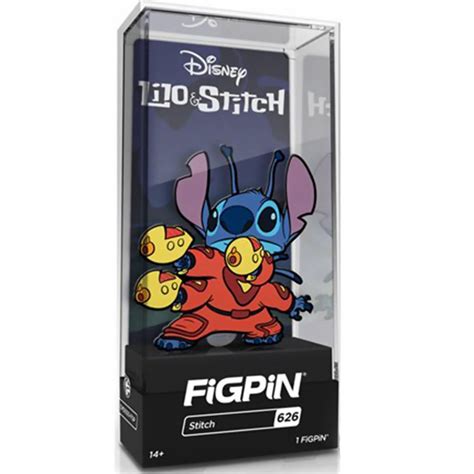 Lilo Stitch Experiment 626 Stitch FiGPiN Classic 3 Inch Enamel Pin