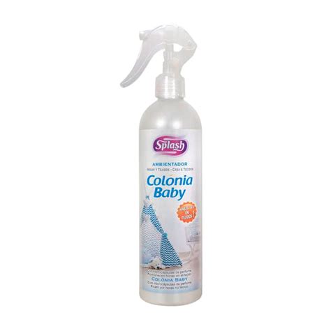 Ambientador Splash Colonia Baby Para Hogar Y Tejidos Botella Spray