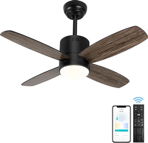 Ohniyou 38 Ceiling Fan With Lights And Remote Small Outdoor Ceiling