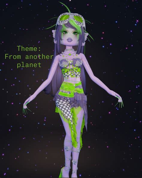 Dress To Impress Alien Invasion Idea In 2024 Planeten