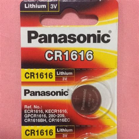 ถ่านรีโมทรถยนต์ Panasonic Cr1616 Lithium 3v ถ่านกระดุม ส่งฟรีลงทะเบียน Shopee Thailand