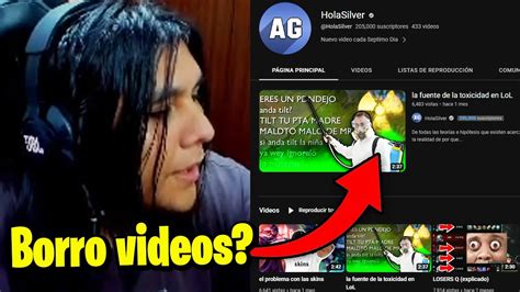 Kevo Reacciona Al Canal De Silver YouTube