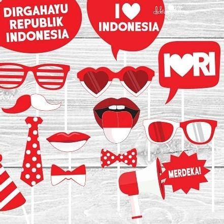 Jual Photobooth Props Kemerdekaan Ri Agustus Shopee Indonesia