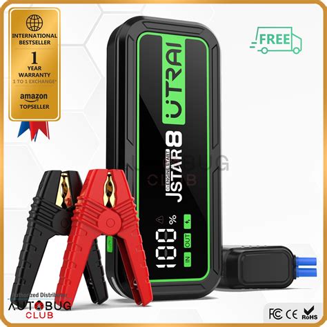 UTRAI JSTAR 8 EIGHT 74000 MWh 3000A Peak Car Jump Starter Power Bank