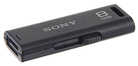 PEN DRIVE 8GB SONY MICROVAULT PRETO USB 2 0 USM8GR BM Millenium