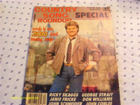 Ricky Skaggs Cover Country Song Roundup Magazin Herbst 1986 George