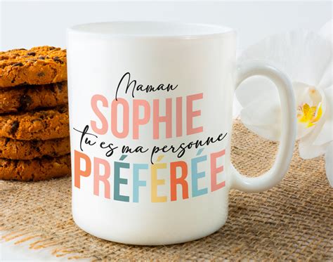 Tasse Personnalis E Ma Personne Pr F R E Madeingift