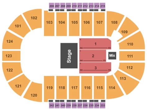 Santander Arena Tickets In Reading Pennsylvania Santander Arena Seating Charts Events And Schedule