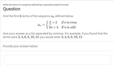 Answered Write The Terms Of A Sequence Defined Bartleby