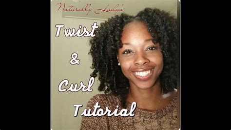 Naturally Ladys Super Defined Twist And Curl Youtube