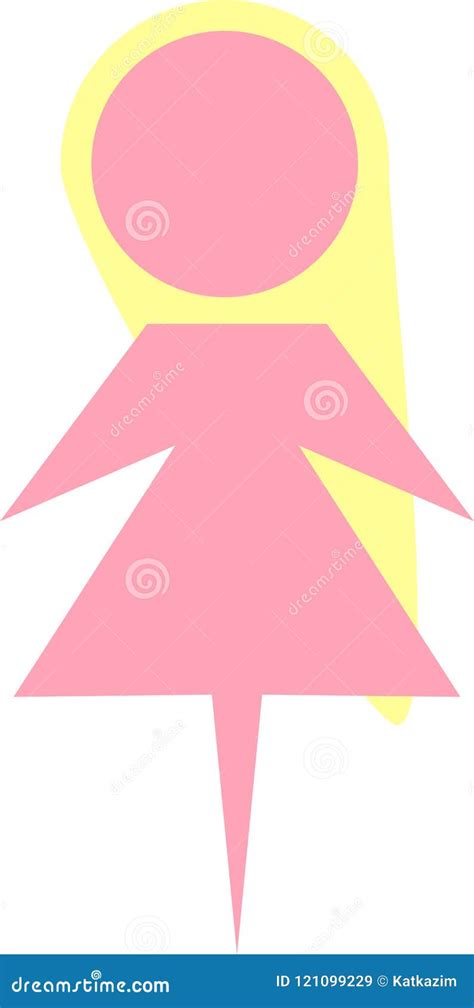 Pink Silhouettes Girls Stock Illustration Illustration Of Women