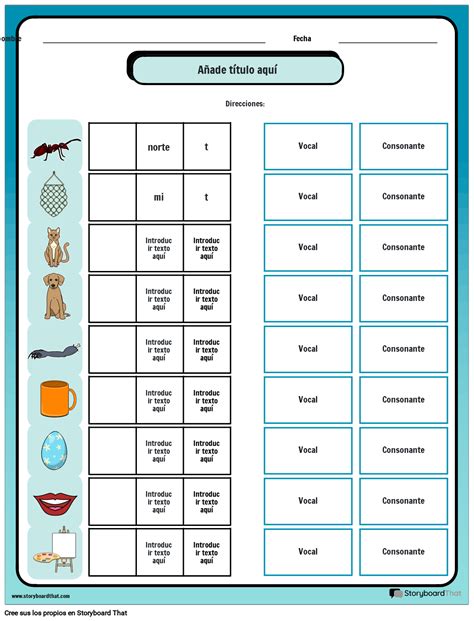 Hojas De Trabajo De Vocales Y Consonantes Plantillas 44 Off