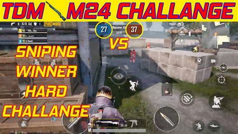 Tdm 💪 M24 Challange طوفان Danali And Trb Scc Pubg Mobile 💪 M24