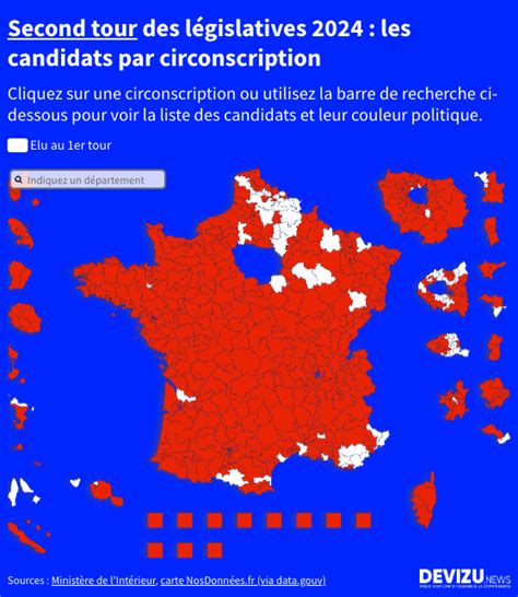 Élections législatives des 30 juin et 7 juillet 2024 Résultats