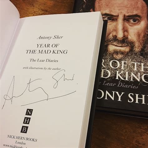 Book Review Year Of The Mad King The Lear Diaries Antony Sher