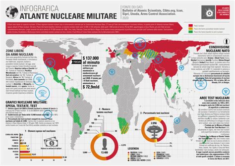 Il Rischio Atomico Nel Mondo Atlante Guerre