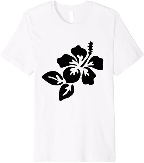 Hawaii Hibiscus Flower Hawaiian Premium T Shirt Clothing