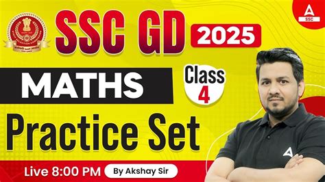 SSC GD 2025 SSC GD Maths Classes By Akshay Awasthi SSC GD Math