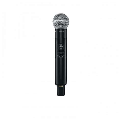 Shure Slxd25 Sm58 Portable Wireless Handheld System With Sm58 At Gear4music