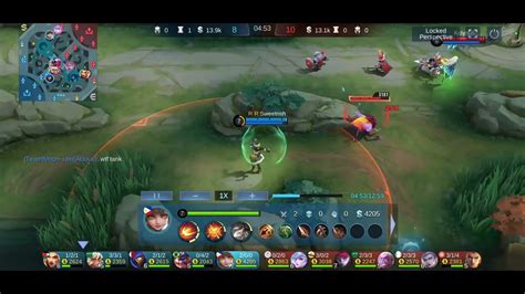 Gold Lane Rotation Perfect Wanwan Play Savage Youtube