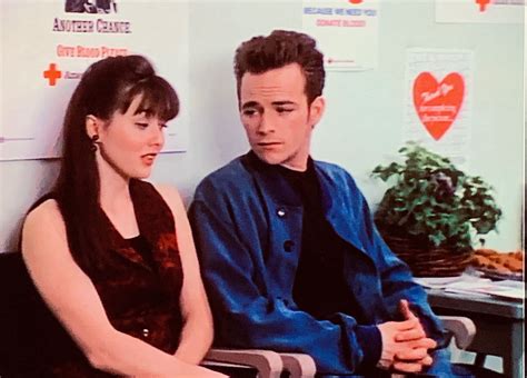 Best Tv Couples Jennie Garth Luke Perry Shannen Doherty Beverly