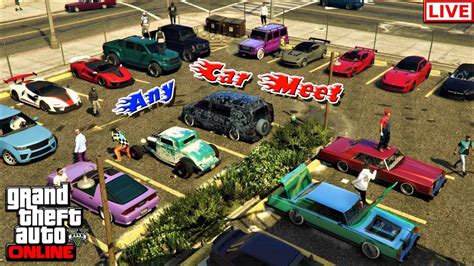 Episode Gta Online Live Car Meet Car Show Cruise Rp