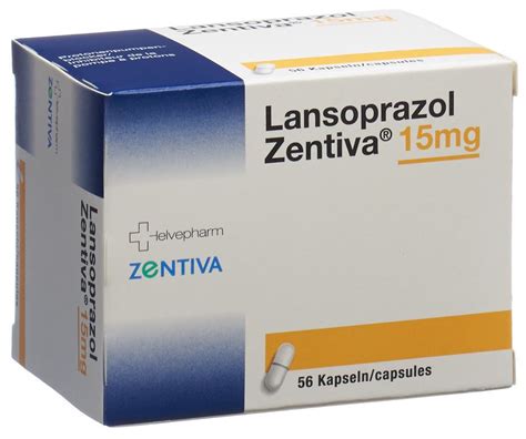 Lansoprazole Zentiva Kaps Mg Blist Stk Online Bestellen