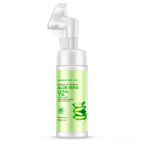 Aloe Vera Facial Cleanser Organic Natural Gel Daily Face Wash Anti ...