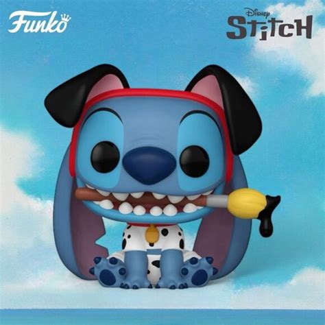 Funko Toys Funko Pop Disney Stitch In Costume Stitch As Pongo