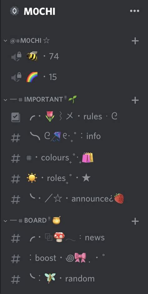 Cute Discord Template