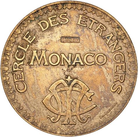 Monaco Essai Uniface Module De Francs Cercle Des Catawiki