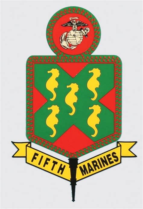 5th Marines with Seahorse Logo Decal | North Bay Listings