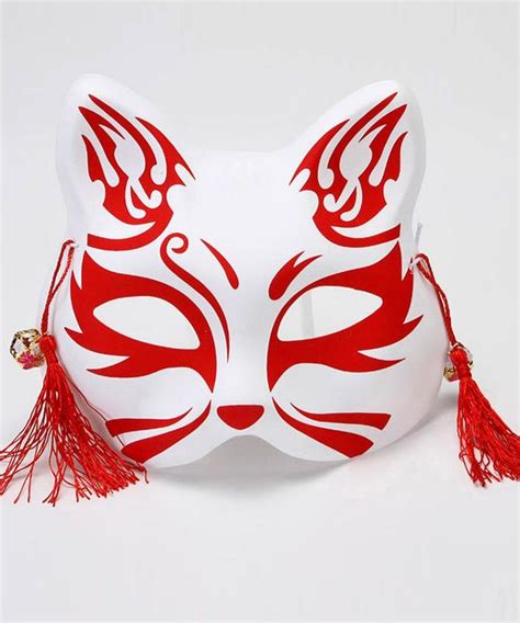 Cosplay Fox Mask Kitsune Mask Fox Mask Anime Hands