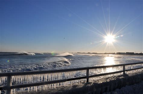 Winter Beauty at Hampton Beach, NH