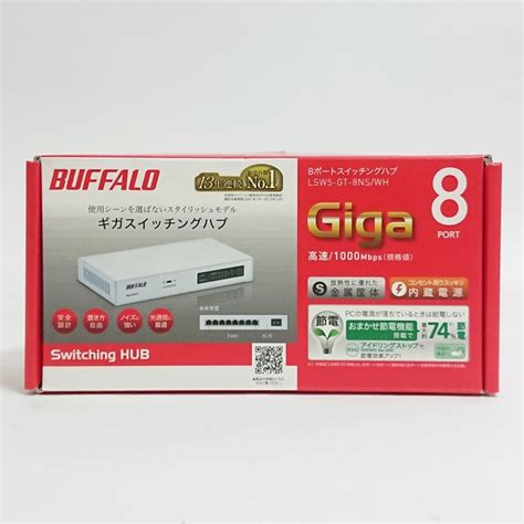 Yahoo オークション 未使用 Buffalo バッファロー Giga Switching