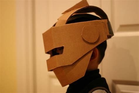 Robot Helmet Flickr Cardboard Robot Cardboard Costume Robot Costumes