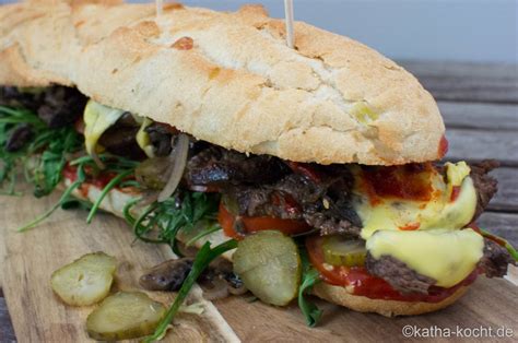 Steak Sandwich Katha Kocht