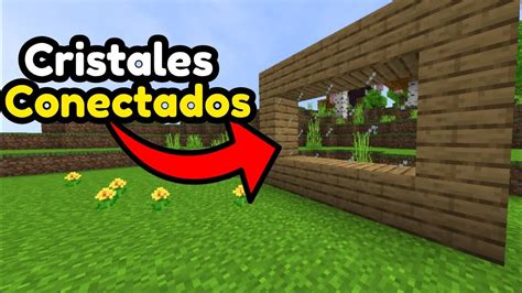 CRISTALES CONECTADOS PARA MINECRAFT PE 1 20X Cristales Sin Borde