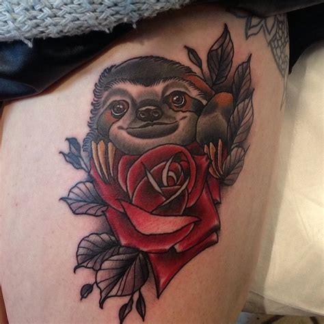 Sloth Tattoos Designs, Ideas and Meaning - Tattoos For You