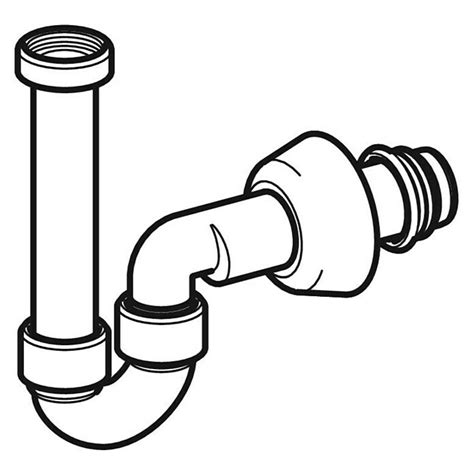 Geberit Rohrbogensiphon Mm Verchromt