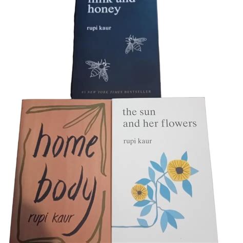 Rupi Kaur Poetry Books 3 Books Milk And Honey The Depop