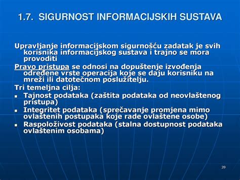 Osnove Informacijske Tehnologije Ppt Download