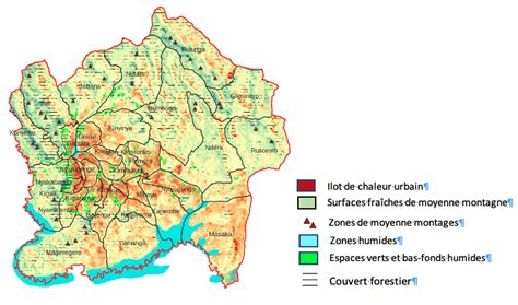 Urban Densification And Urban Heat Islands In Kigali Rwanda Carnets