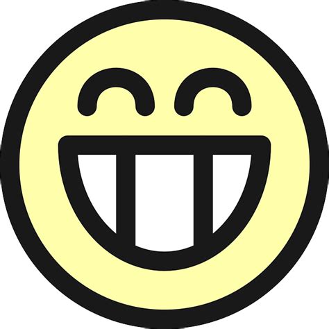 Smiley Gesicht Grinsen Kostenlose Vektorgrafik Auf Pixabay