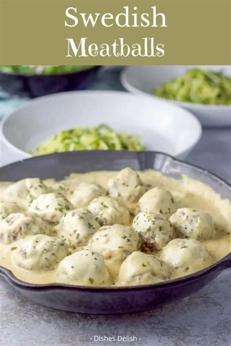 Swedish Meatballs With Sour Cream Sauce Dishes Delish