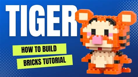 Mini Lego Tiger Bricks Tutorial Bahasa Youtube