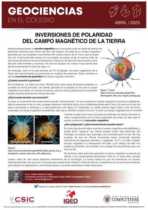 Igeo Csic Ucm On Twitter Rt Igeociencias Geocienciasenelcole