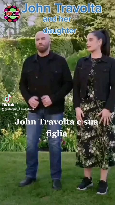 John Travolta E Sua Figlia Em Os Embalos De Sabado A Noite Anos