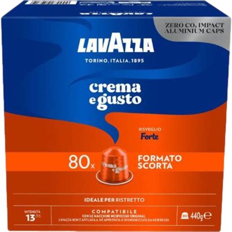 C Psulas Caf Alum Nio Nespresso Crema E Gusto Forte Lavazza Un