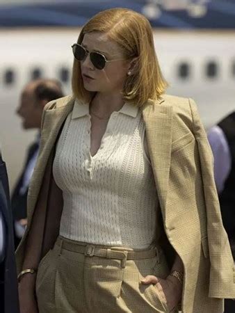 Succession Sarah Snook Beige Blazer